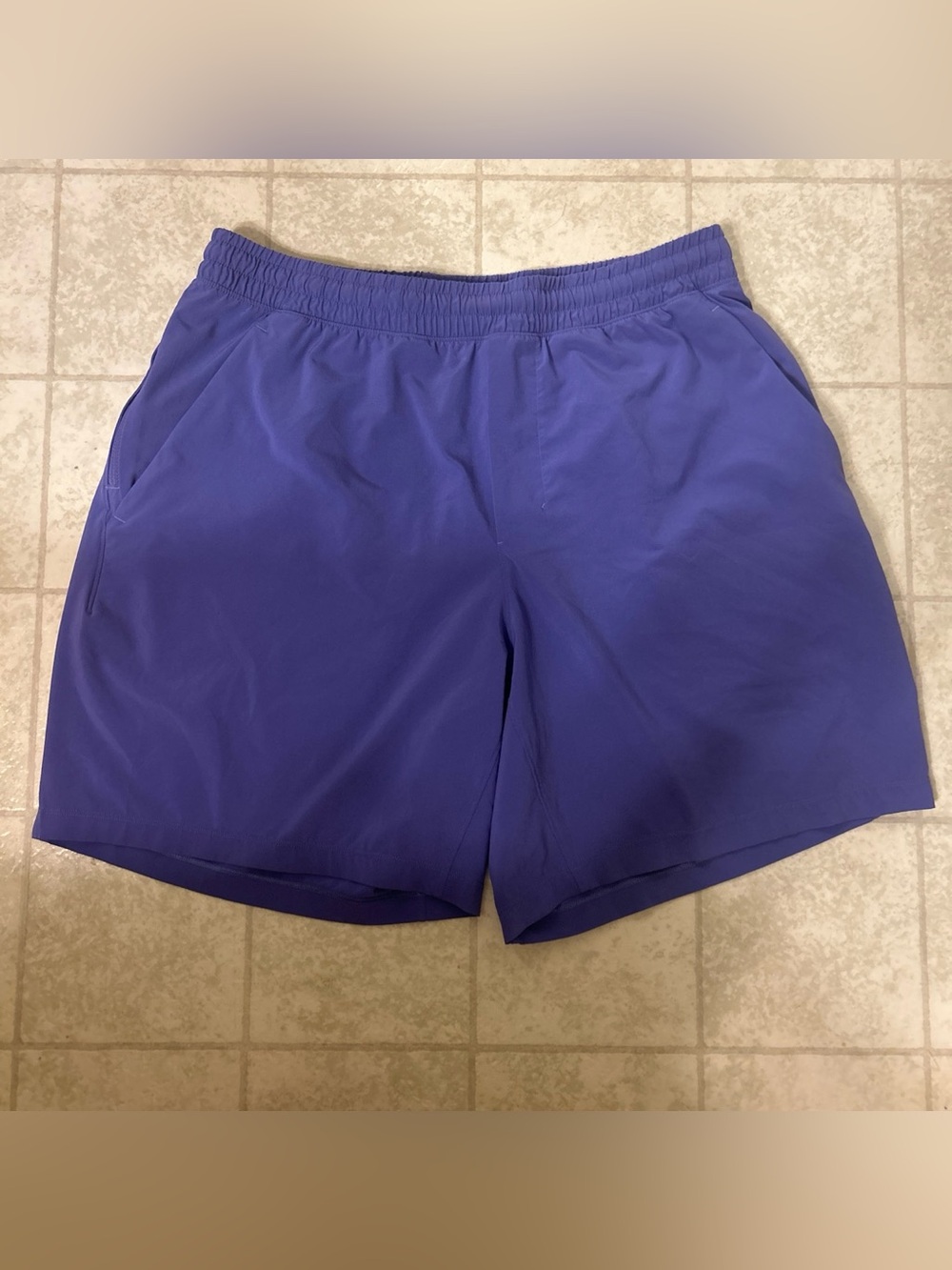 Lululemon Mens Purple Linerless Shorts